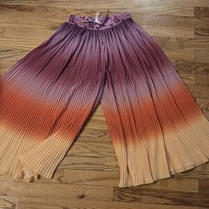 Matilda Jane Girls' Ombre Pleated Sunset Wide-Leg Pants